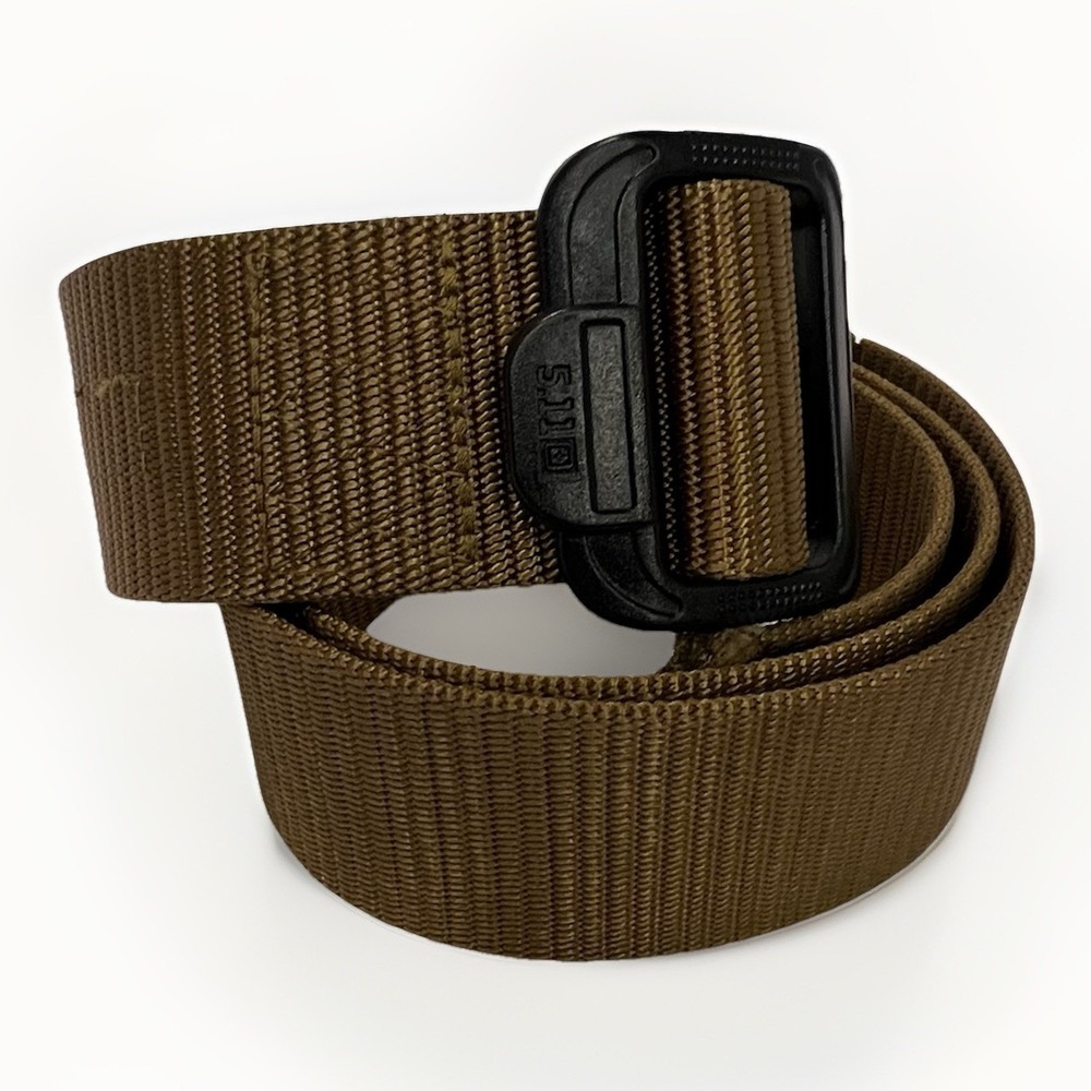 Tactical Brown Belt with Black Buckle 32